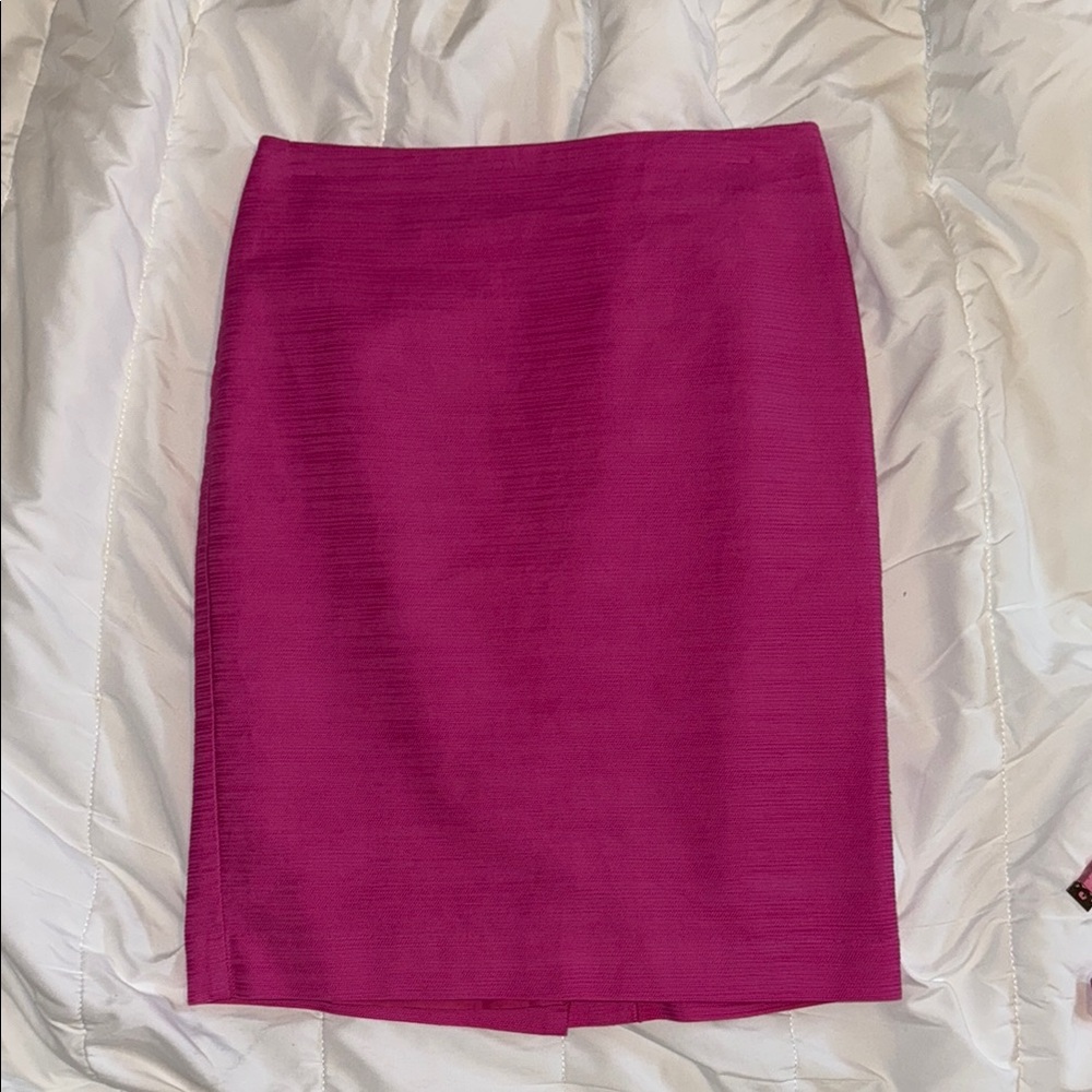 Ann Taylor Factory Pink Spring Summer Skirt Lined Size 0